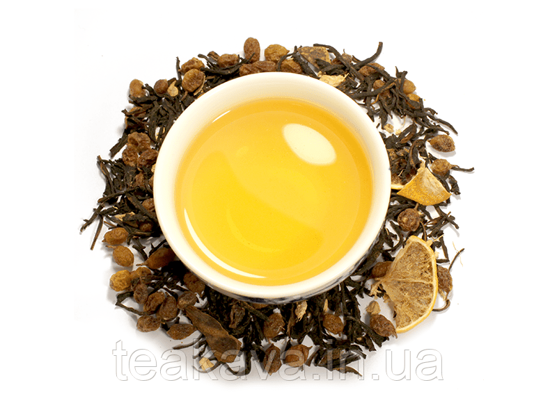 Чай чорний ароматизований "Teahouse" з обліпленою No 510, 50 г, фото 1