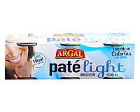 Паштет печеночный свиной низкокалорийный Argal Pate light, 3шт*80 г 8411814660168