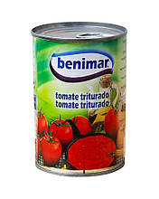 Помідори подрібнені Benimar tomate trurado, 400 г
