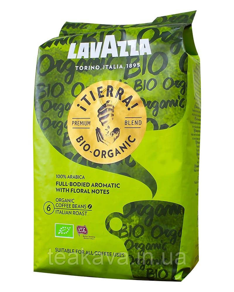 Кава в зернах Lavazza Tierra Bio-organic, 1 кг (100% арабіка)