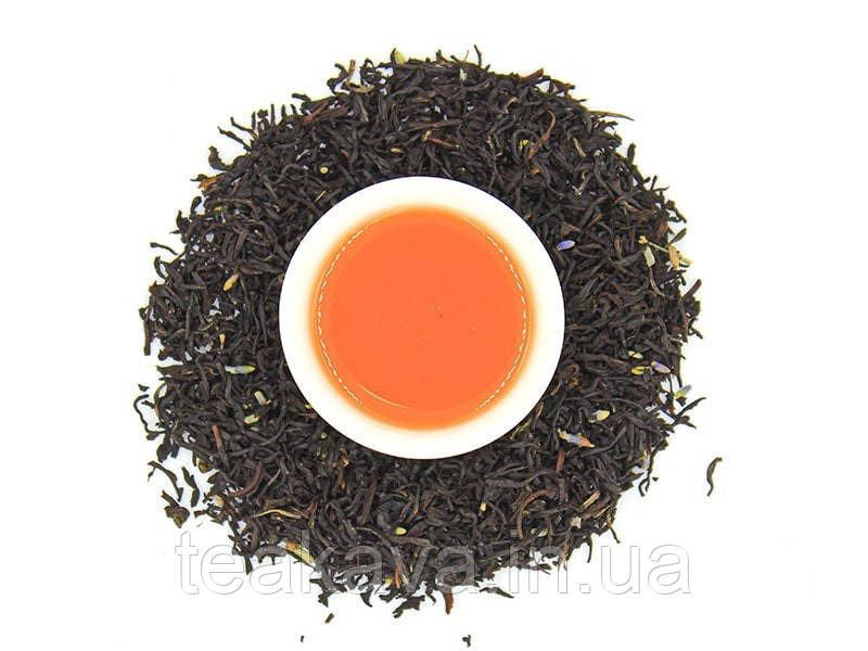 Чай чорний ароматизований "Teahouse" Лаванда та бергамот No 536, 50 г, фото 1