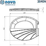 Сидіння для унітазу NOVA Shell (2040), фото 3