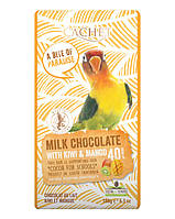 Шоколад Cachet молочный с киви и манго 40%, 180 г