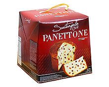 Паска традиційна з цукатами апельсина і родзинками Santangelo PANETONE, 908 г (Італія)