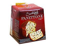 Паска традиційна з цукатами апельсина і родзинками Santangelo PANETONE, 500 г (Італія)