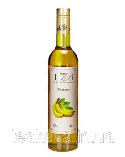 Сироп Emmi Банановый 0,7 л (стеклянная бутылка) - фото 1 - id-p866360195