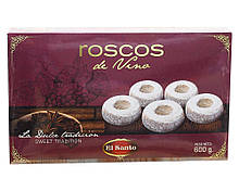Набір печива з вином EL Santo Roscos de Vino, 600 г