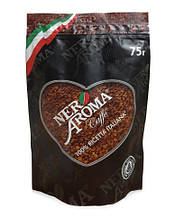 Кава розчинна Aroma Nero Classico, 75 г (30/70)