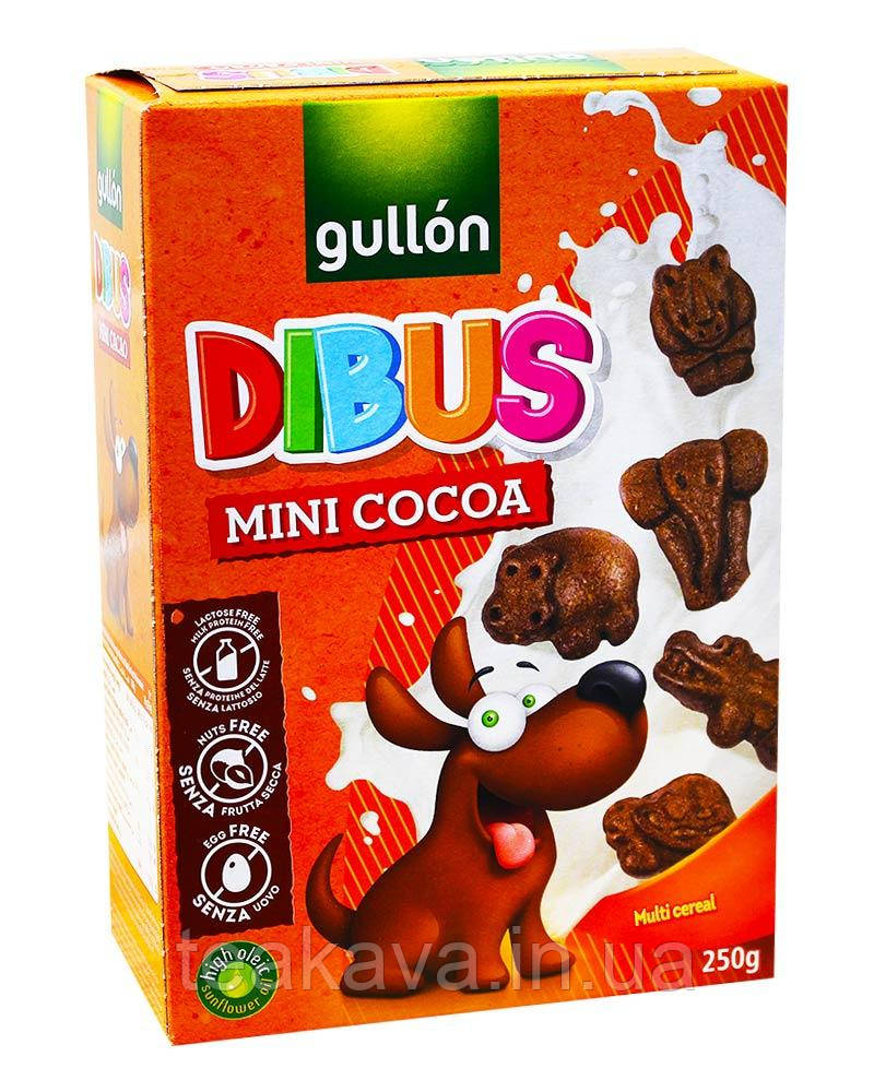 Печінка зернове шоколадне GULON DIBUS Mini Cocoa, 250 г