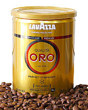 Кава мелена Lavazza Qualita Oro 100 % арабіка, 250 м (ж/б)