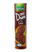Печенье сэндвич шоколадное с шоколадной прослойкой GULLON Duo Mega Doble Cacao, 500 г (8410376044409)
