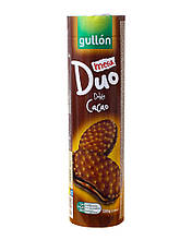 Печінка сендвіч шоколадне з шоколадною прошаркою GULON Duo Mega Doble Cacao, 500 г