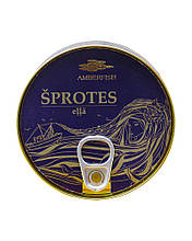 Шпроти копчені в маслі Amberfish Scrotes, 160 г