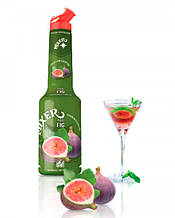 Пюре концентроване для чаю, коктейлей "Інжир" MIXER, 1 л (премікс, основа)