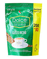 Кофе растворимый Dolce Aroma Gusto Ricco, 200+50 грамм в подарок 4820093482462