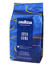 Кава в зернах Lavazza Super Crema, 1 кг (90/10)