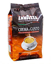 Кава в зернах Lavazza Crema e Gusto Tradizione Italiana, 1 кг (70/30)