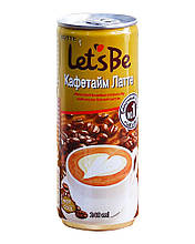 Напій кавовий негазований Let's Be Кафетайм Лате ЛОТТЕ, 240 мл (LET`S BE Cafetime Latte LOTTE)