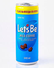 Напій кавовий негазований Let's Be М'яка Кава ЛОТТЕ, 240 мл (LET`S BE Mild Coffee LOTTE)