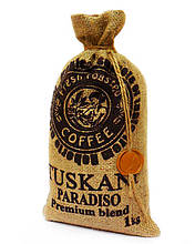 Кава в зернах Tuskani Paradiso, 1 кг (100% арабіка)
