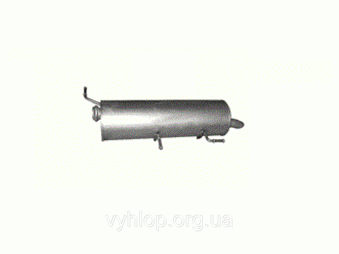 Глушитель Ситроен Ц4 (Citroen C4)/Пежо 3008, 308 (Peugeot 3008, 308) 1.6 COUPE 7/2008 - 6/2009 (04.90)
