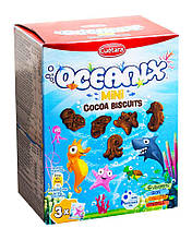 Печиво шоколадне Cuetara Oceanix Mini Cocoa Biscuits (Іспанія), 120 г (подарунок дитині на Новий Рік)