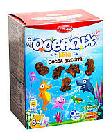 Печиво шоколадне Cuetara Oceanix Mini Cocoa Biscuits, 120 г (8434165453944)