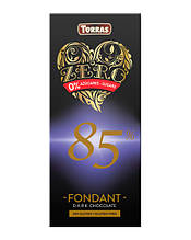 Шоколад чорний без цукру, без глютену TORRAS Zero 85%, 100 г