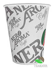 Стакан паперовий Aroma Nero 250 мл, 50 шт