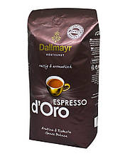 Кава в зернах Dallmayr Crema D'oro Espresso, 1 кг (90/10)