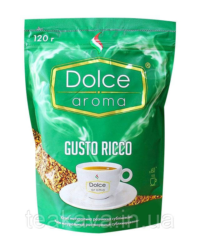 Кава розчинна Dolce Aroma Gusto Ricco, 120 г (4820093481458)