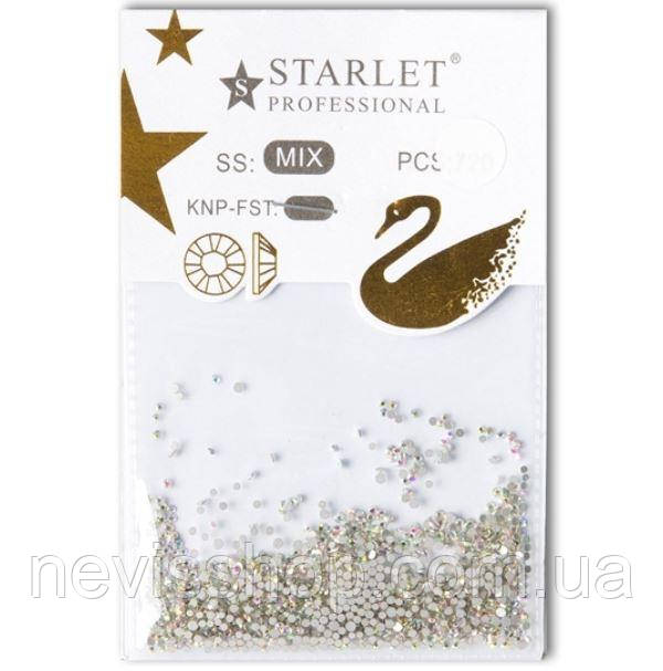 Стрази Starlet Professional st-ss, мікс хамелеон, 1400 шт.