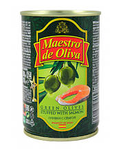 Оливки з сімою Maestro de Oliva, 280 г (ж/б)