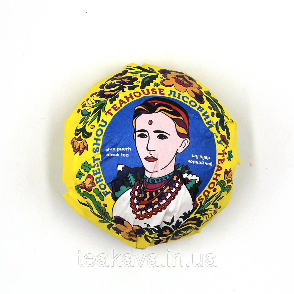 Чай "Teahouse" Шу Пуер "Лісовий Шу" No 812, 100 грамів (2021 р.), фото 1