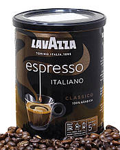 Кава мелена Lavazza Caffe Espresso/ Lavazza Espresso Italiano Classico 100% арабіка, 250 м (ж/б)