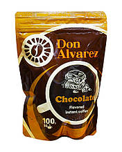 Кава розчинна Don Alvarez Шоколад, 100 г (100% арабіка)