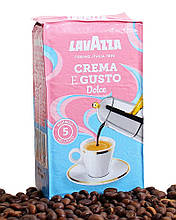 Кава мелена Lavazza Crema e Gusto Dolce, 250 г (50/50)