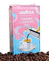 Кава мелена Lavazza Crema e Gusto Dolce, 250 г (50/50) (8000070037304)