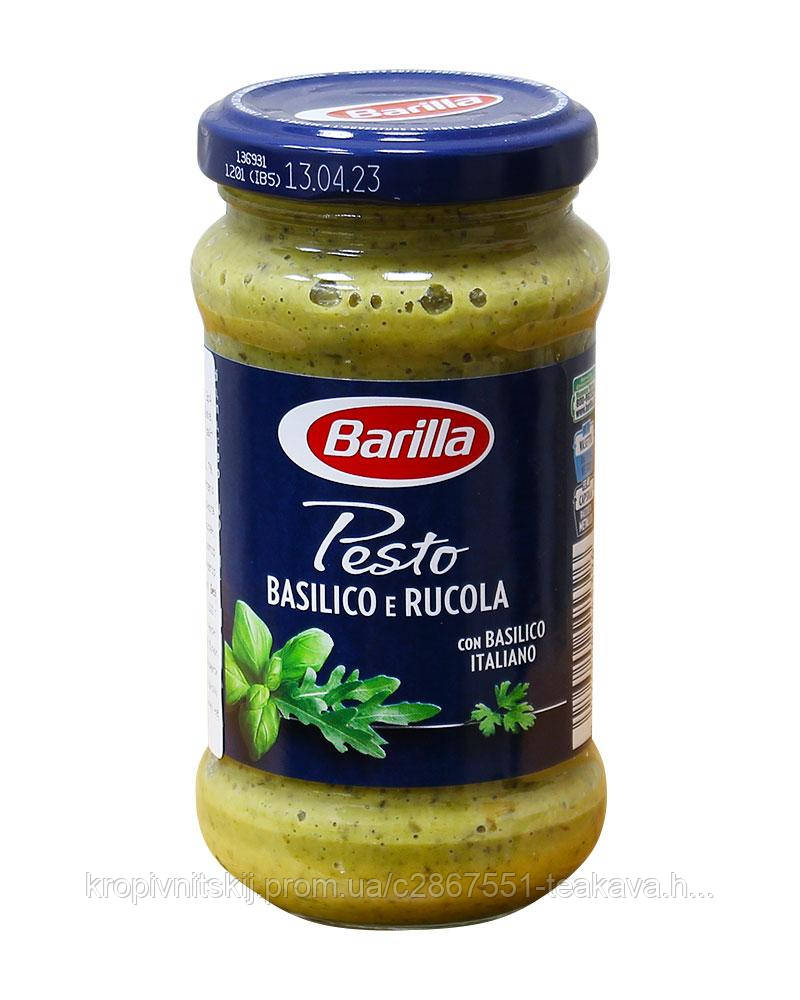 Соус Песто с Рукколой BARILLA Basilico E Rucola, 190 Г — Купить