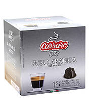 Кава в капсулах Carraro Puro Arabica DOLCE GUSTO, 16 шт (100% арабіка)