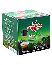 Кава в капсулах Carraro Brasile DOLCE GUSTO, 16 шт (моносорт арабіки)