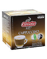 Капучіно в капсулах Carraro Cappuccino DOLCE GUSTO, 16 шт (8000604900999)