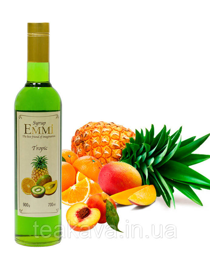 Сироп Emmi Тропік 0,7 л (скляна пляшка)