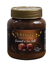 Шоколадна паста з солоною карамеллю Erikol Caramel & Sea Salt, 400 г