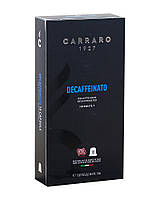 Кофе в капсулах Carraro Decaffeinato NESPRESSO без кофеина, 10 шт. 8000604900692