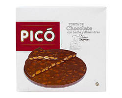 Туррон торт Pico з молочного шоколаду з мигдалем Torta de Chocolate con Leche y Almendras, 200 г