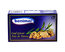 Печінь тріски копчена Benimar Cod Liver Foie de Morue, 100 г