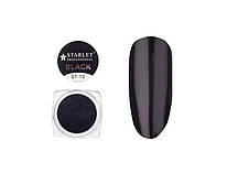 Дзеркальна пудра для втирання Starlet Professional ST-13, колір чорний