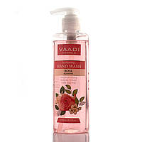 Зволожуючий засіб для миття рук з трояндою та жасмином, Hydrating Rose & Jasmine Hand Wash, Vaadi Herbals, Індія 250мл