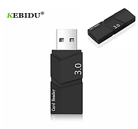 Кард-ридер Type-C - Micro SD TF OTG. Картридер считыватель флеш-карт USB-C to MicroSD FD51V